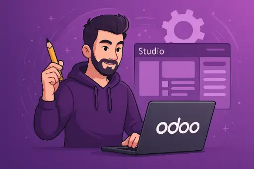 استودیو‌مَستر – آموزش Odoo Studio (بدون کدنویسی)